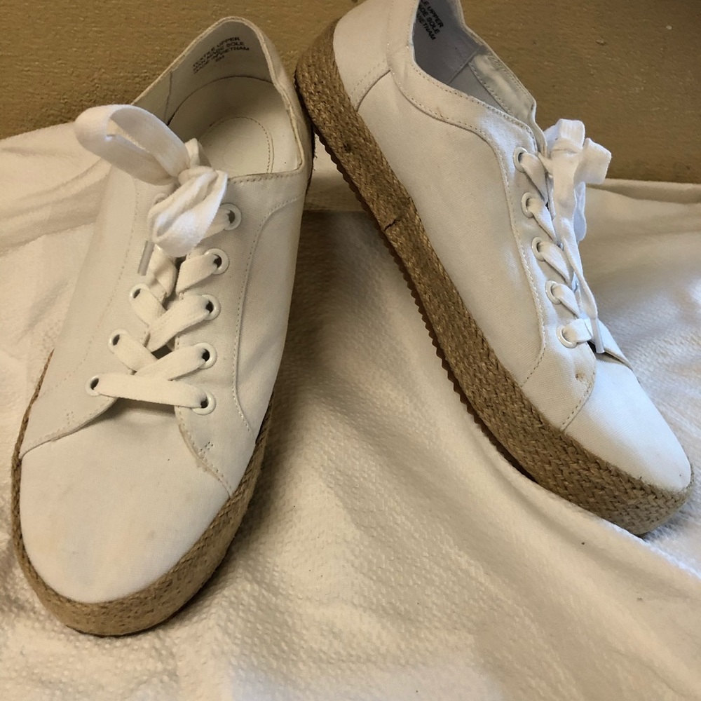 Loft White Canvas Sneakers